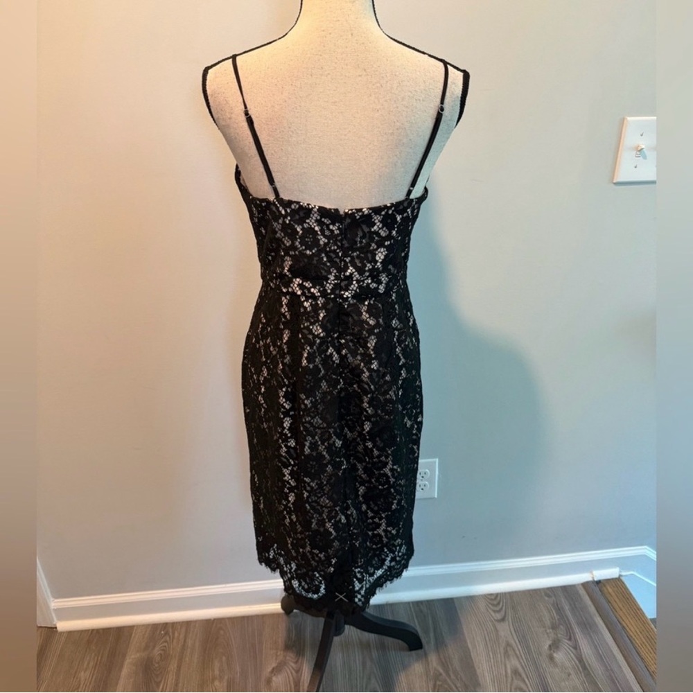 J. Crew Giupure Black Lace Midi Dress - Picture 3 of 12